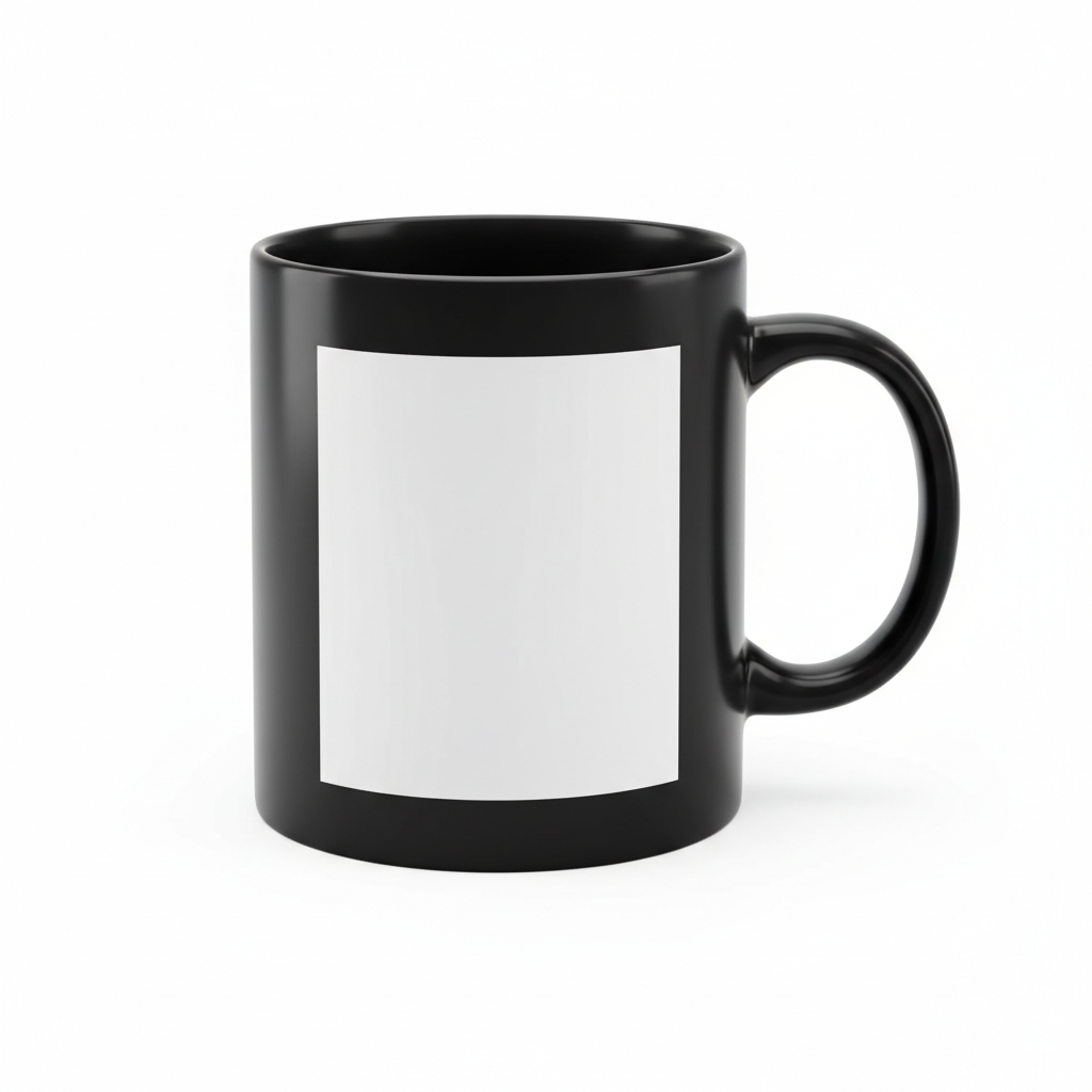 Taza Negra Sublimable